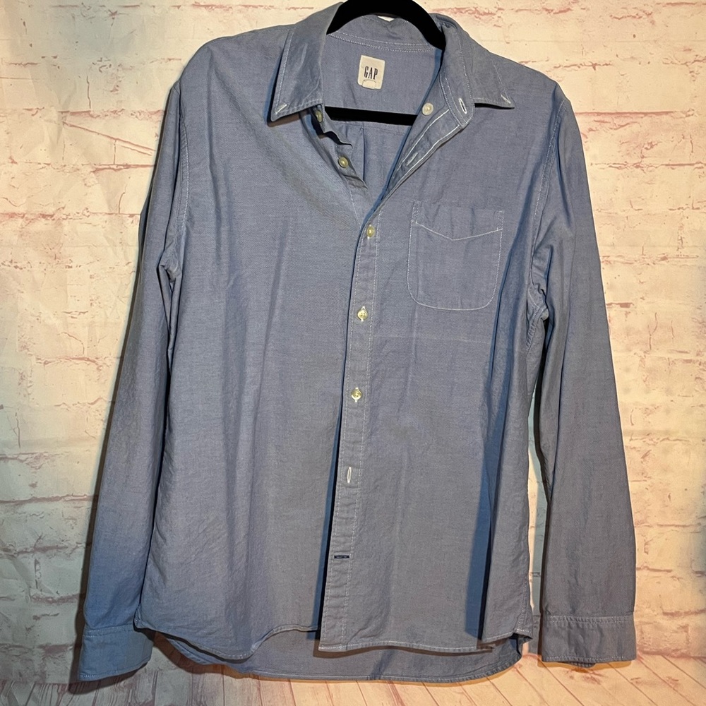 Blue Gap Button Up Shirt